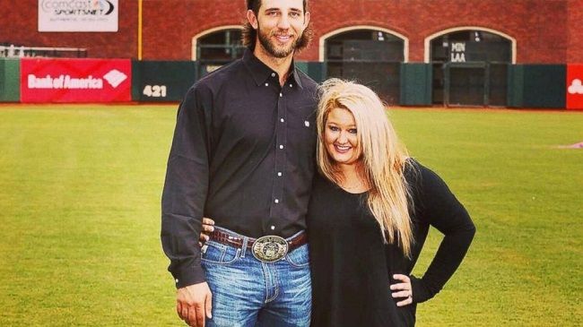 Madison-Bumgarner-with-his-wife