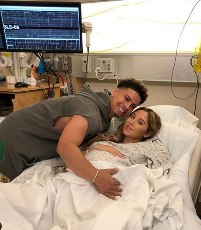 Ace Family youtube stars Austin McBroom and Catherine Paiz welcome baby boy