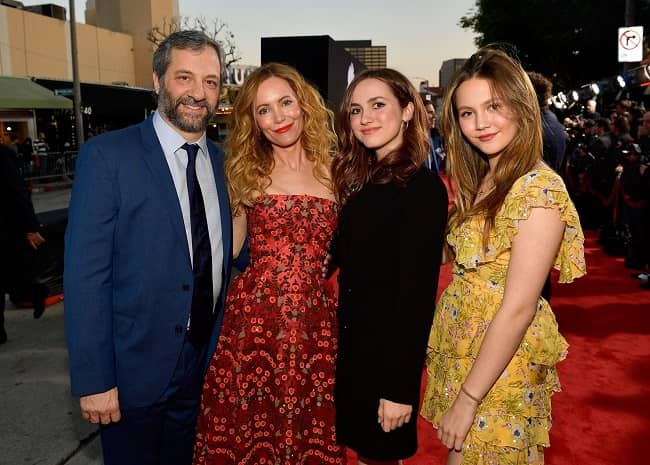 Iris Apatow family picture